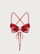 Women Knitted Nylon Blended Bikini Tops Sustainable Bikinis - BERLOOK