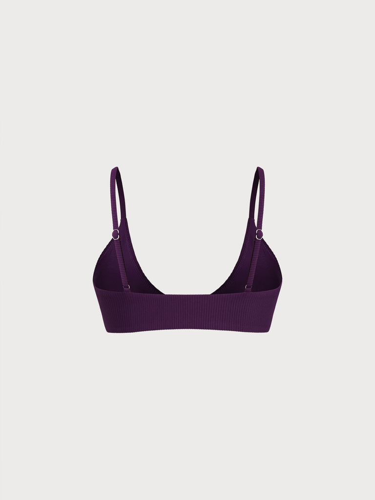 Women Knitted Nylon blended Bikini Tops Sustainable Bikinis - BERLOOK