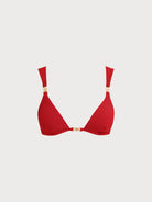 Women Knitted Nylon blended Bikini Tops Sustainable Bikinis - BERLOOK