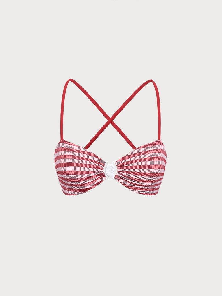 Women Knitted Nylon Blended Bikini Tops Sustainable Bikinis - BERLOOK
