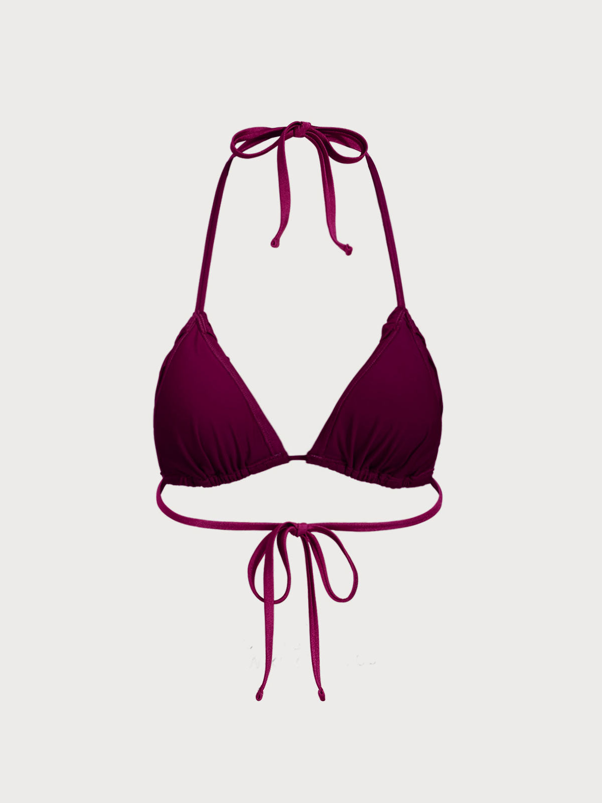 Women Knitted Nylon Blended Bikini Tops Sustainable Bikinis - BERLOOK