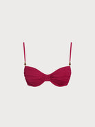 Women Knitted Nylon blended Bikini Tops Sustainable Bikinis - BERLOOK