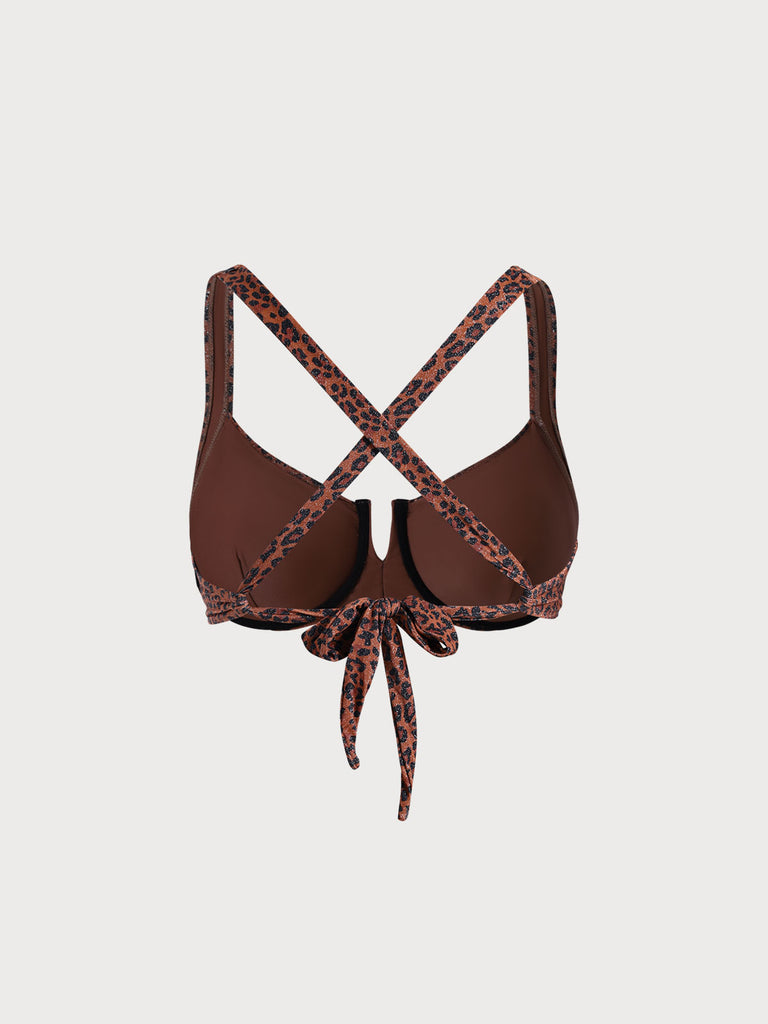 Women Knitted Nylon blended Bikini Tops Sustainable Plus Size Bikinis - BERLOOK