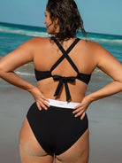 Women Knitted Nylon blended Bikini Tops Sustainable Plus Size Bikinis - BERLOOK