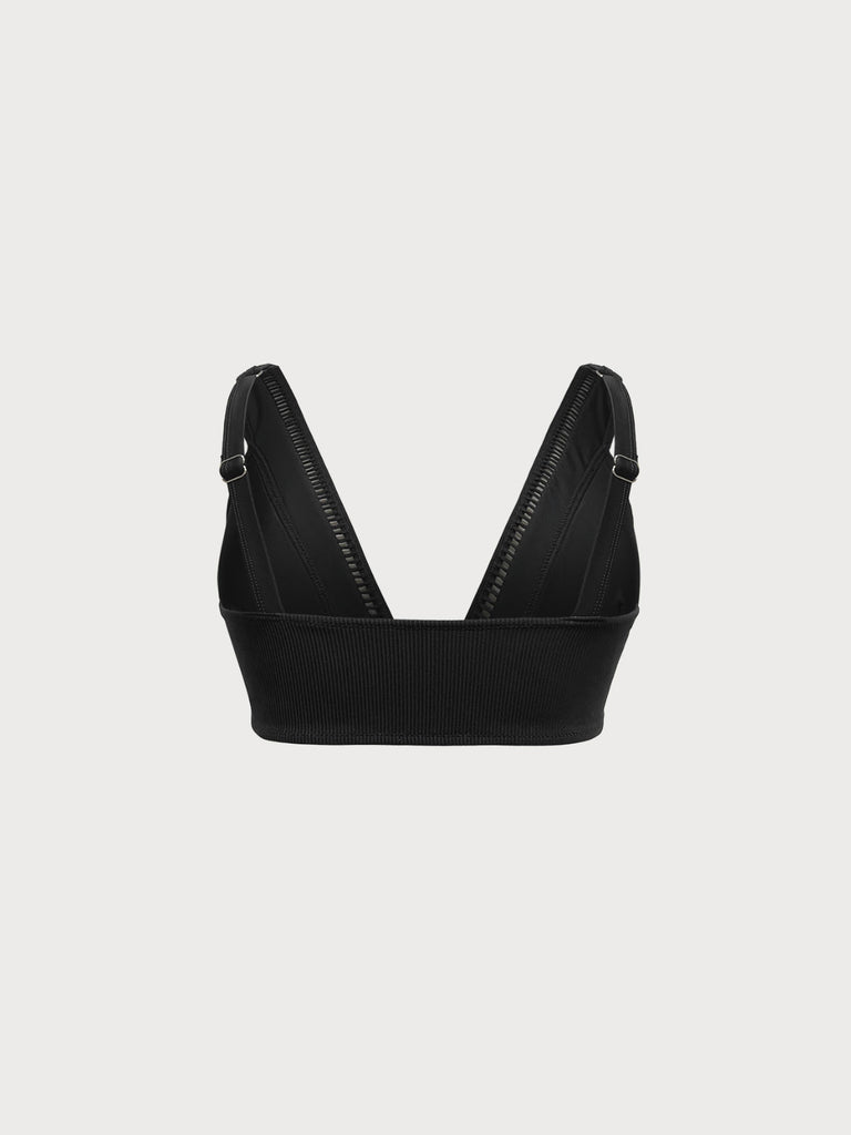 Women Knitted Nylon blended Bikini Tops Sustainable Plus Size Bikinis - BERLOOK
