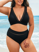 Women Knitted Nylon blended Bikini Tops Sustainable Plus Size Bikinis - BERLOOK