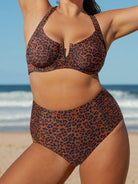 Women Knitted Nylon blended Bikini Tops Sustainable Plus Size Bikinis - BERLOOK