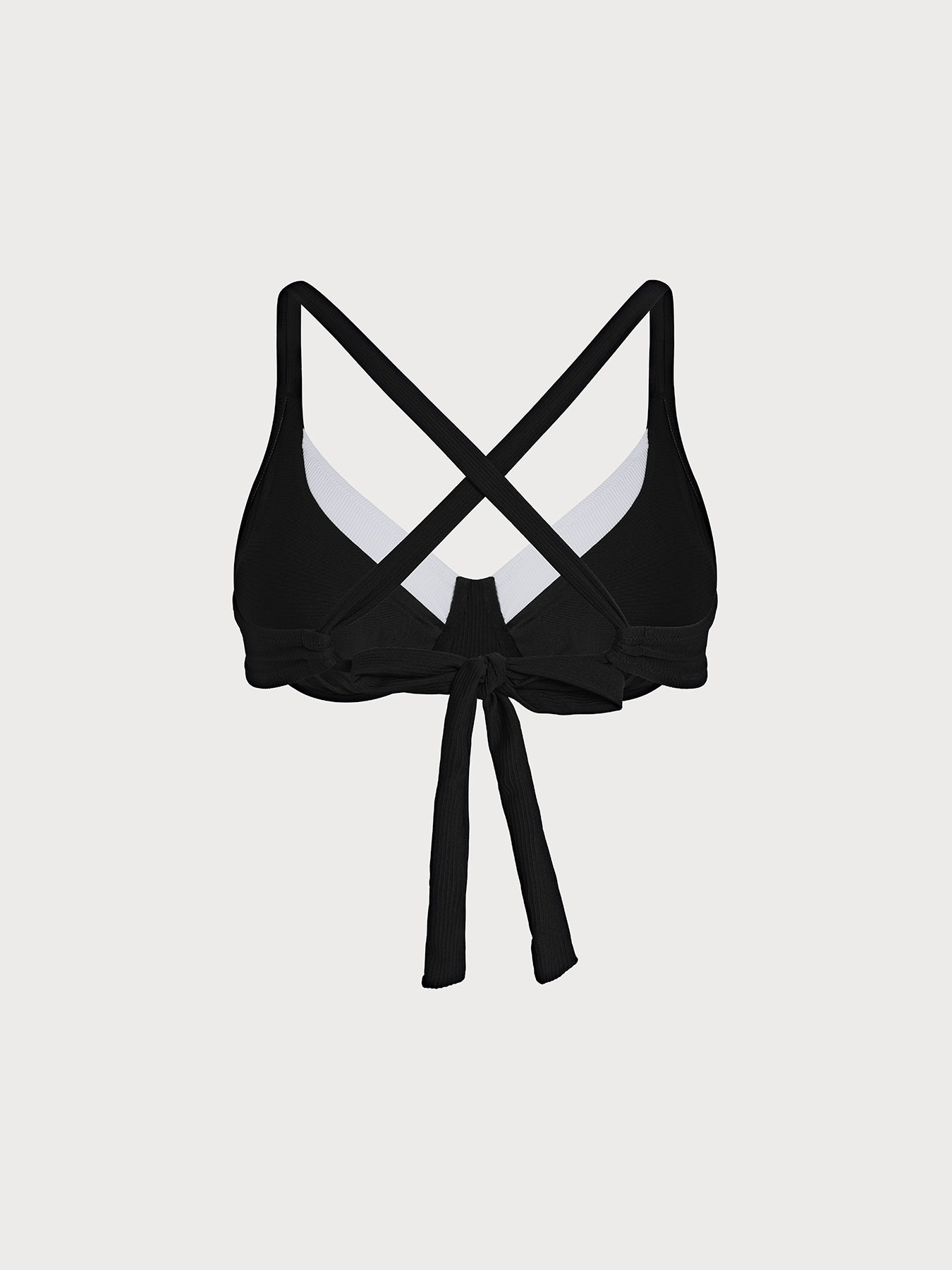 Women Knitted Nylon blended Bikini Tops Sustainable Plus Size Bikinis - BERLOOK