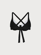 Women Knitted Nylon blended Bikini Tops Sustainable Plus Size Bikinis - BERLOOK