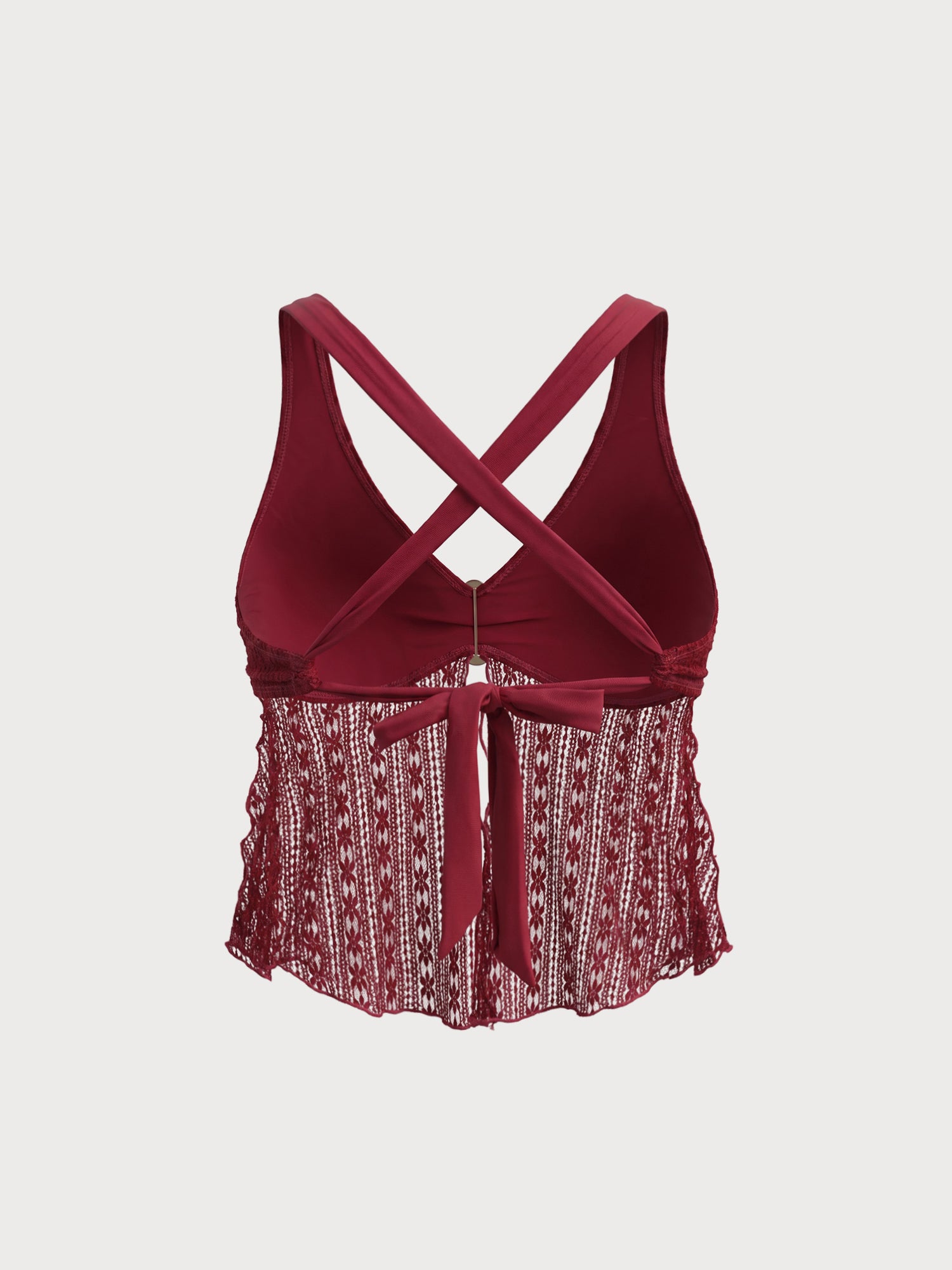 Women Knitted Nylon blended Bikini Tops Sustainable - BERLOOK - 01