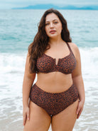 Women Knitted Nylon blended Bikini Tops Sustainable Plus Size Bikinis - BERLOOK