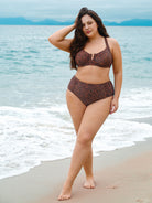 Women Knitted Nylon blended Bikini Tops Sustainable Plus Size Bikinis - BERLOOK