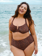 Women Knitted Nylon blended Bikini Tops Sustainable Plus Size Bikinis - BERLOOK