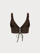 Women Knitted Nylon blended Bikini Tops Sustainable Plus Size Tankinis - BERLOOK