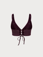 Women Knitted Nylon blended Bikini Tops Sustainable Plus Size Tankinis - BERLOOK
