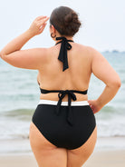 Women Knitted Nylon blended Bikini Tops Sustainable Plus Size Tankinis - BERLOOK