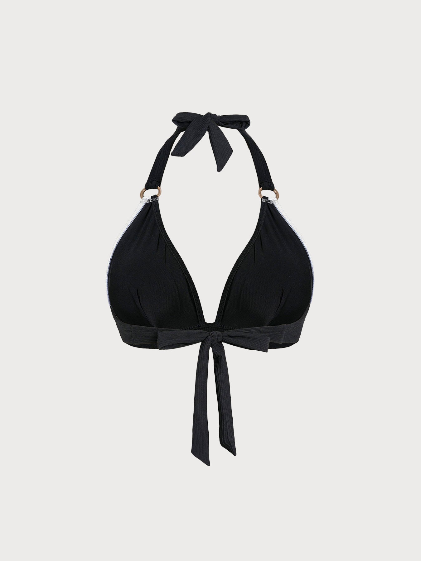 Women Knitted Nylon blended Bikini Tops Sustainable Plus Size Tankinis - BERLOOK
