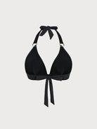 Women Knitted Nylon blended Bikini Tops Sustainable Plus Size Tankinis - BERLOOK