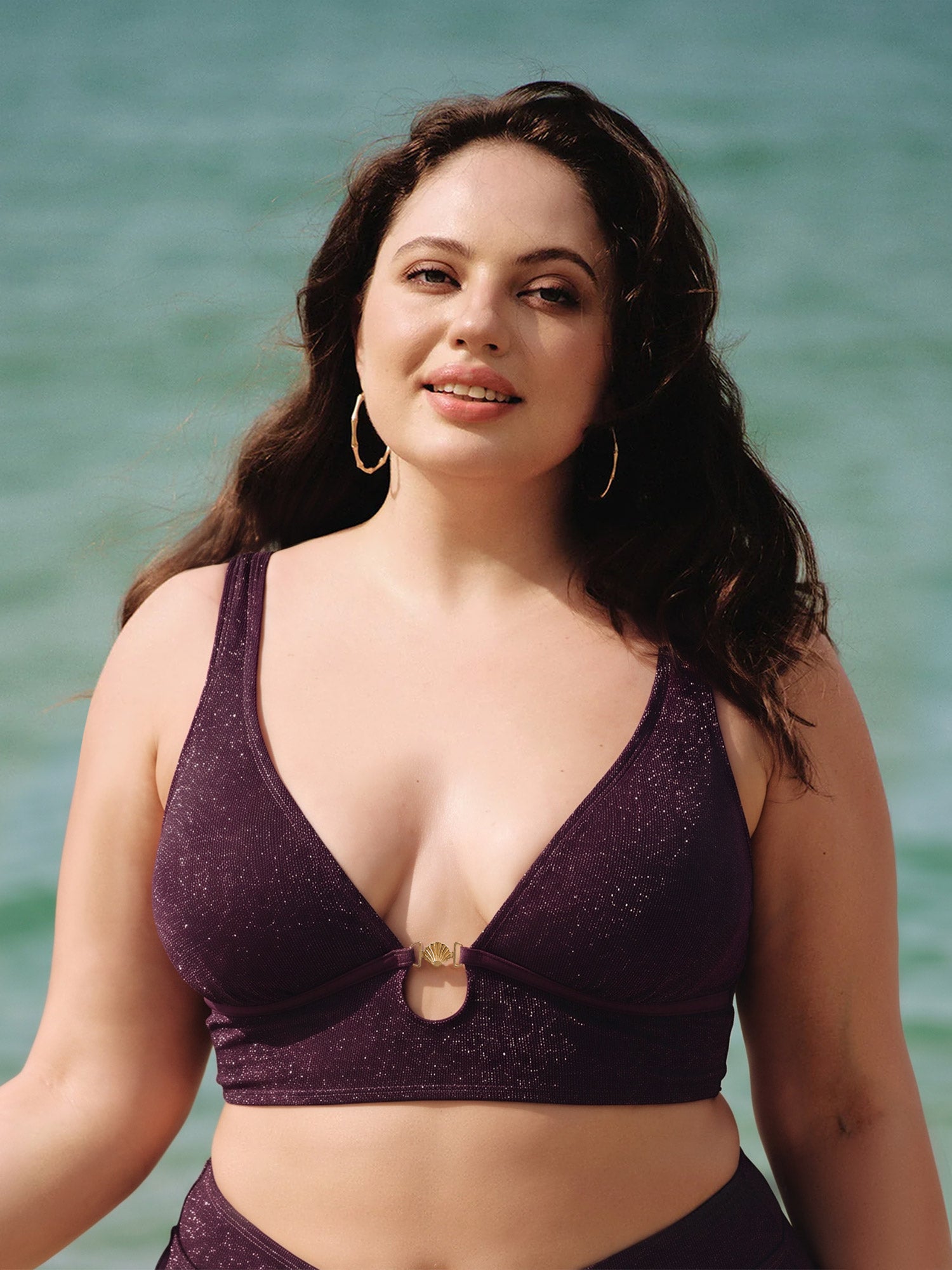 Women Knitted Nylon blended Bikini Tops Sustainable - BERLOOK