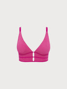 Women Knitted Nylon blended Bikini Tops Sustainable Plus Size Tankinis - BERLOOK
