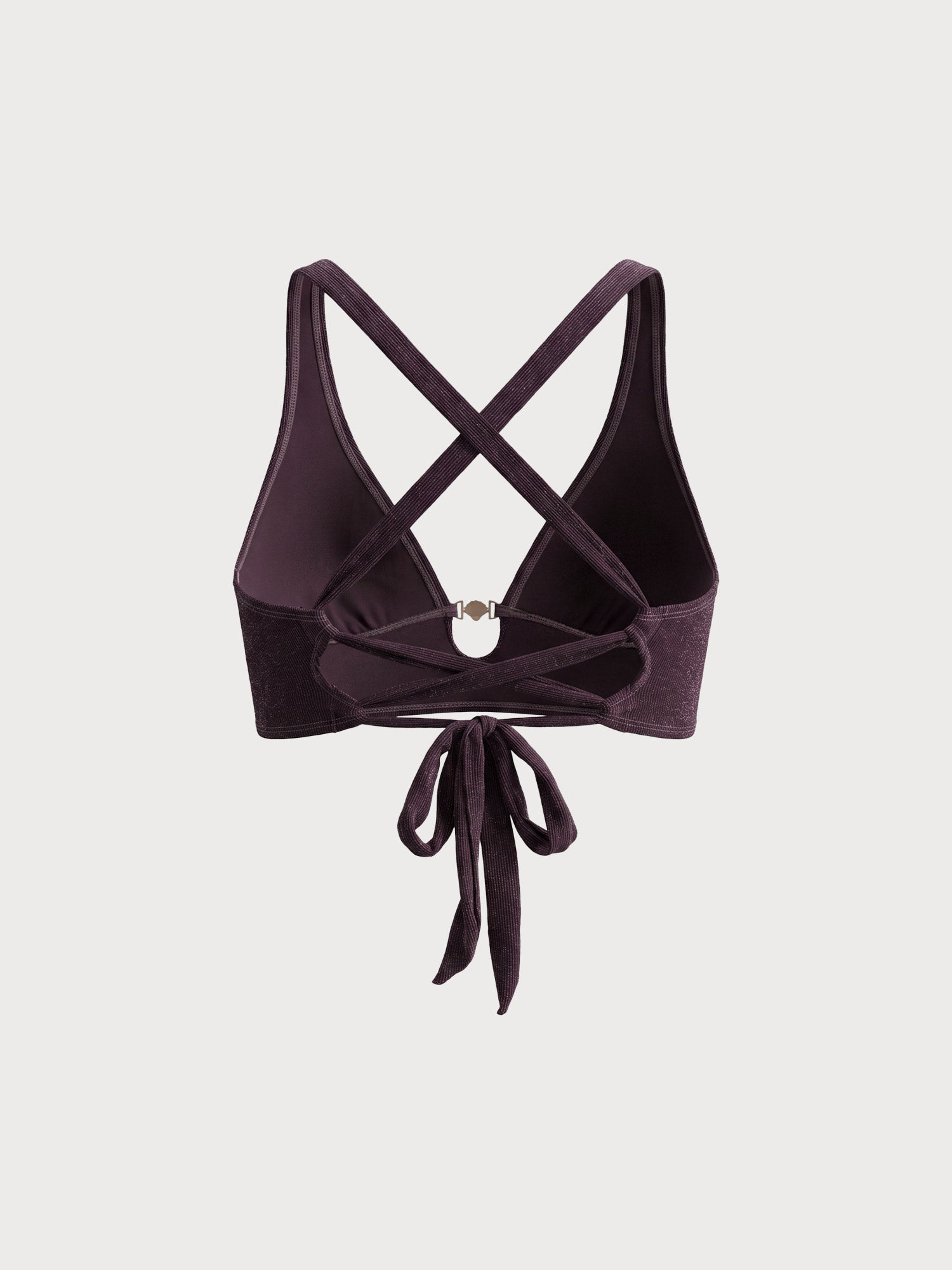 Women Knitted Nylon blended Bikini Tops Sustainable - BERLOOK - 01