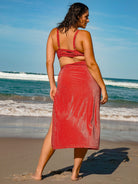 Women Knitted Nylon Blended Cover ups Sustainable Plus Size Cover-ups - BERLOOK
