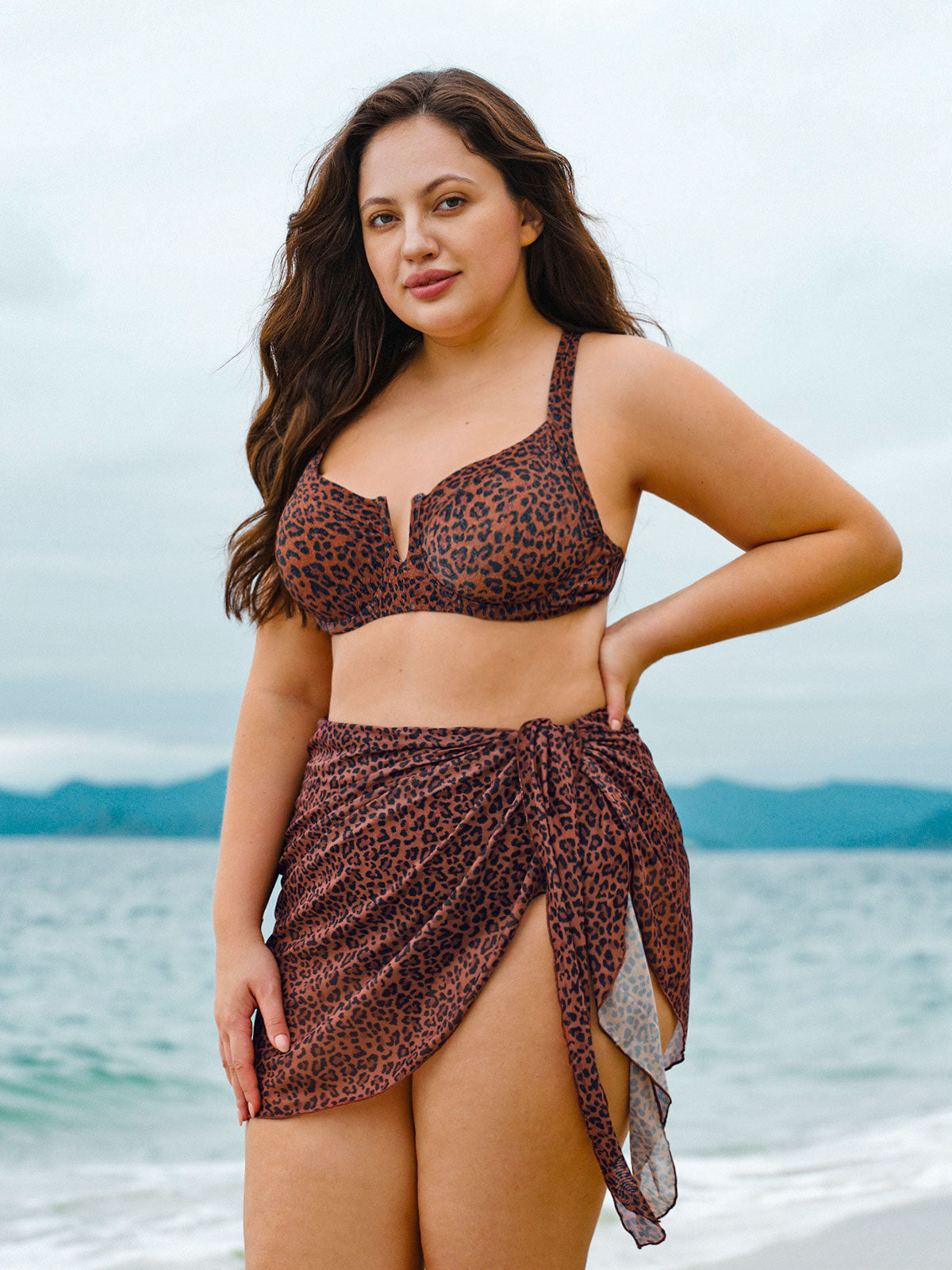 Women Knitted Nylon blended Cover ups 女式针织尼龙混纺 Sustainable Plus Size Cover-ups - BERLOOK