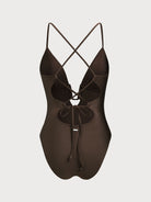 Women Knitted Nylon Blended One Pieces Swimwea Sustainable One-Pieces - BERLOOK