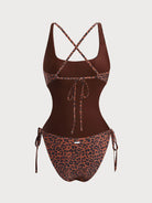 Women Knitted Nylon blended One Pieces Swimwear Sustainable One-Pieces - BERLOOK