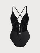 Women Knitted Nylon Blended One Pieces Swimwear Sustainable One-Pieces - BERLOOK