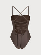 Women Knitted Nylon blended One Pieces Swimwear Sustainable One-Pieces - BERLOOK