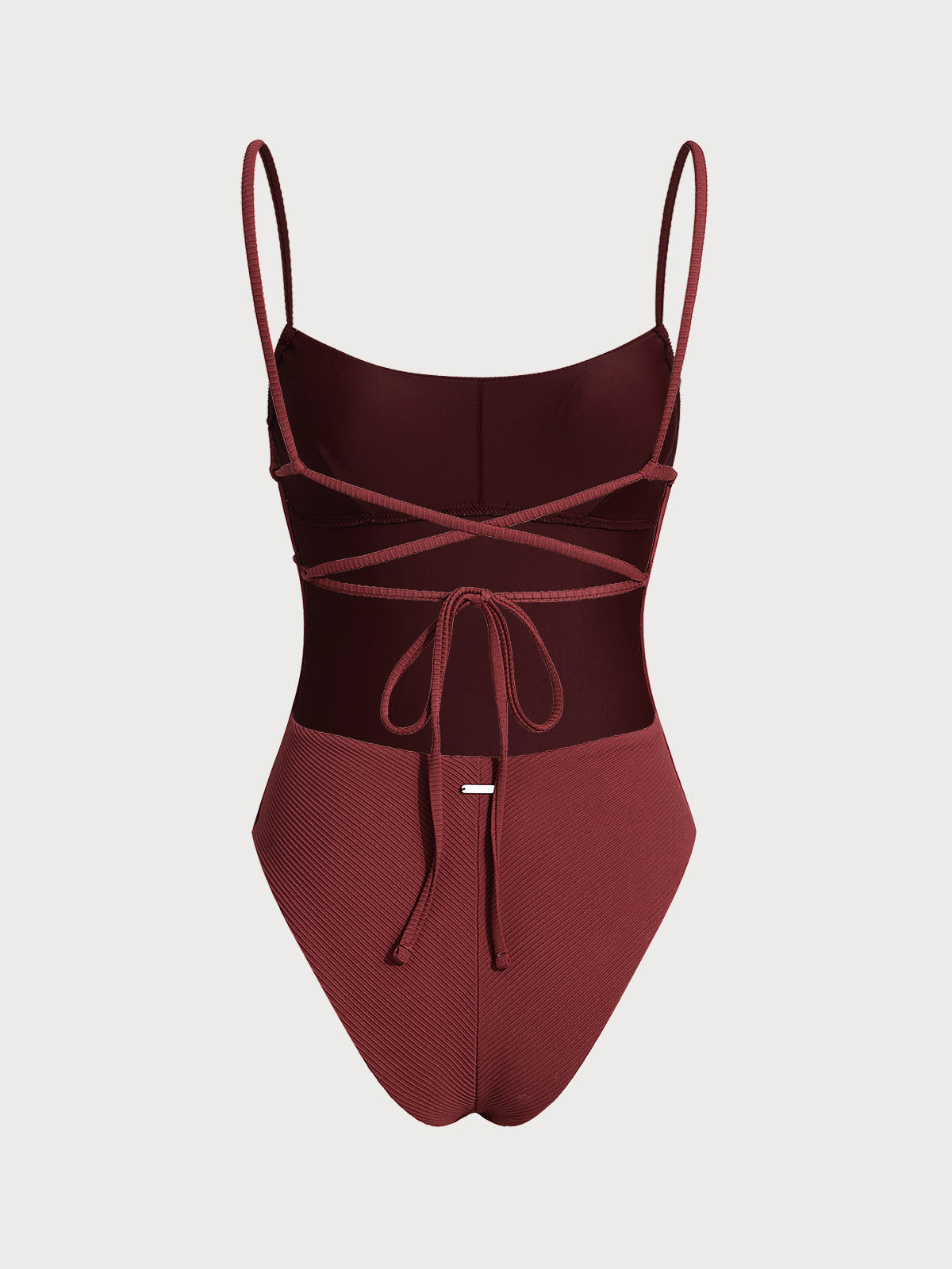 Women Knitted Nylon blended One Pieces Swimwear Sustainable One-Pieces - BERLOOK