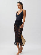Women Knitted Nylon blended One Pieces Swimwear Sustainable One-Pieces - BERLOOK