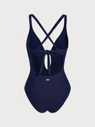Women Knitted Nylon blended One Pieces Swimwear Sustainable One-Pieces - BERLOOK
