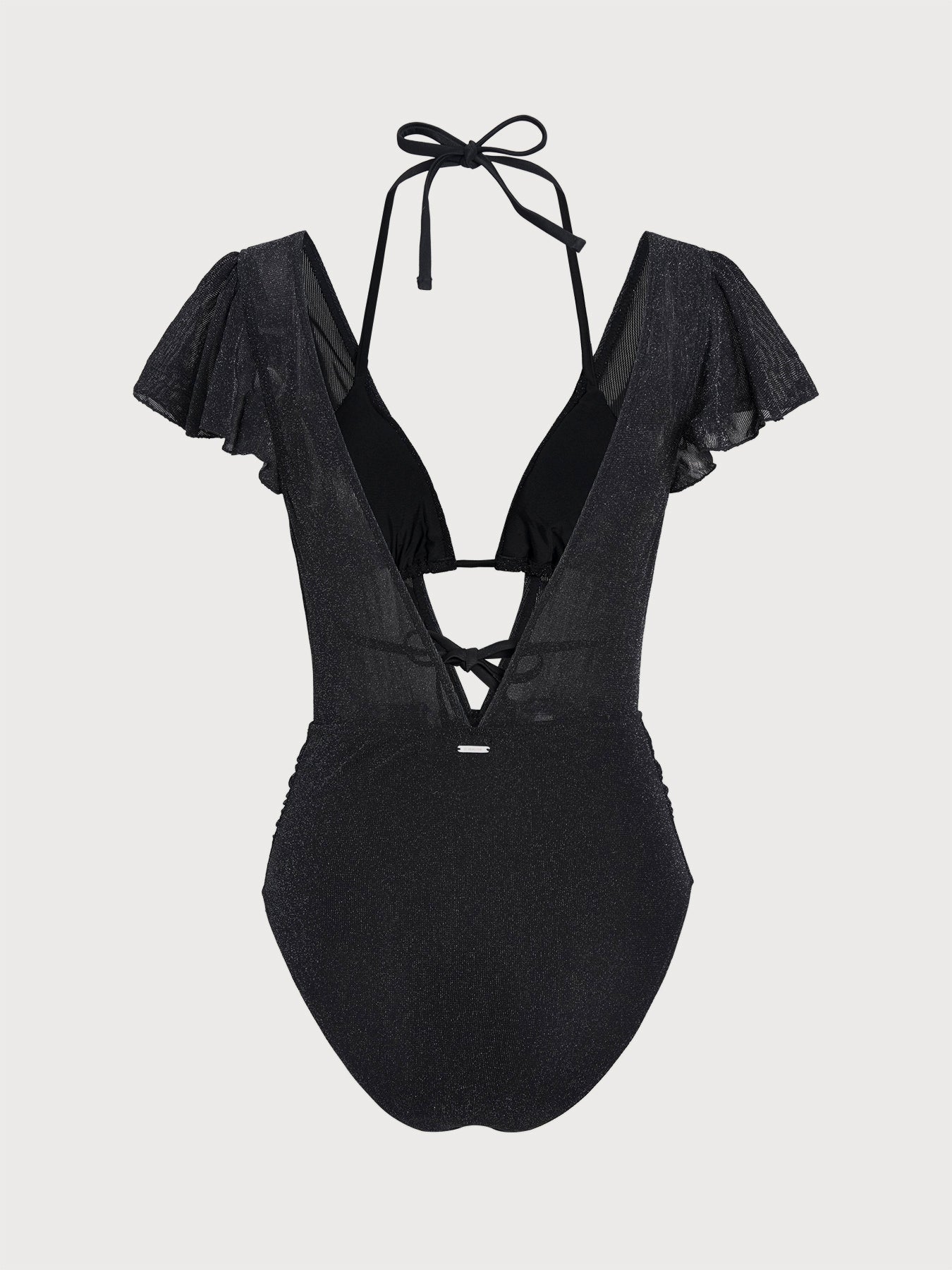 Women Knitted Nylon blended One Pieces Swimwear Sustainable One-Pieces - BERLOOK