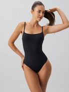 Women Knitted Nylon blended One Pieces Swimwear Sustainable One-Pieces - BERLOOK