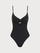 Women Knitted Nylon blended One Pieces Swimwear Sustainable One-Pieces - BERLOOK