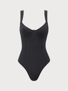 Women Knitted Nylon blended One Pieces Swimwear Sustainable One-Pieces - BERLOOK
