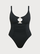 Women Knitted Nylon blended One Pieces Swimwear Sustainable Plus Size One-Pieces - BERLOOK