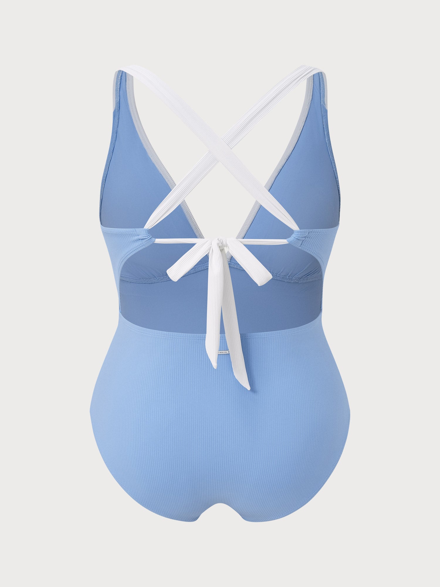 Women Knitted Nylon blended One Pieces Swimwear Sustainable Plus Size One-Pieces - BERLOOK