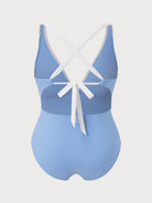 Women Knitted Nylon blended One Pieces Swimwear Sustainable Plus Size One-Pieces - BERLOOK