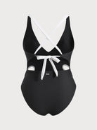 Women Knitted Nylon blended One Pieces Swimwear Sustainable Plus Size One-Pieces - BERLOOK