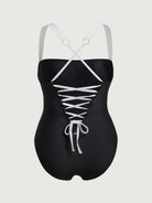 Women Knitted Nylon blended One Pieces Swimwear Sustainable Plus Size One-Pieces - BERLOOK