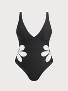 Women Knitted Nylon blended One Pieces Swimwear Sustainable Plus Size One-Pieces - BERLOOK
