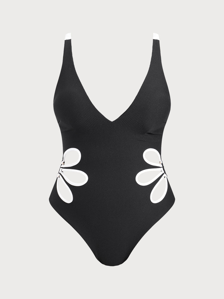 Women Knitted Nylon blended One Pieces Swimwear Sustainable Plus Size One-Pieces - BERLOOK