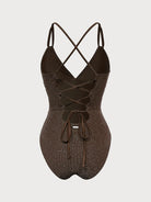 Women Knitted Nylon blended Swimwear Sustainable One-Pieces - BERLOOK