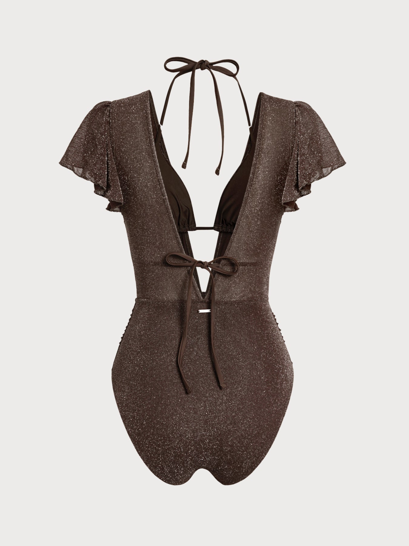 Women Knitted Nylon blended Swimwear Sustainable One-Pieces - BERLOOK