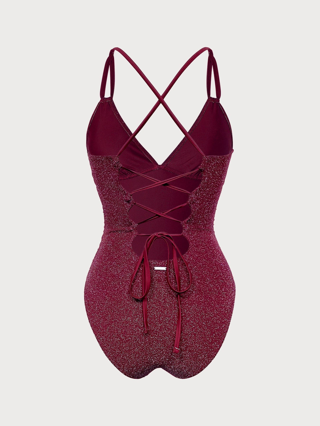 Women Knitted Nylon blended Swimwear Sustainable One-Pieces - BERLOOK