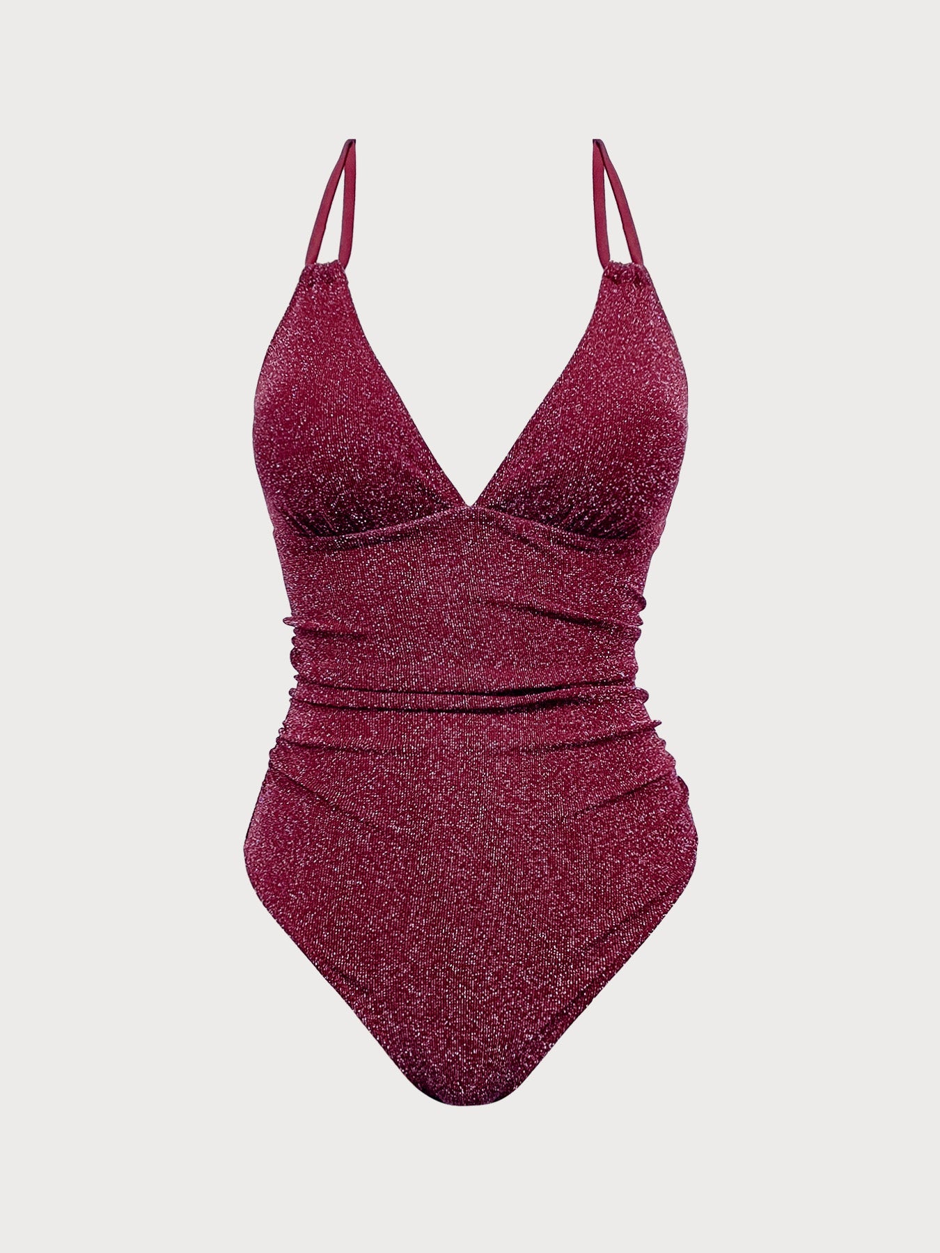 Women Knitted Nylon blended Swimwear Sustainable One-Pieces - BERLOOK