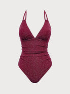 Women Knitted Nylon blended Swimwear Sustainable One-Pieces - BERLOOK